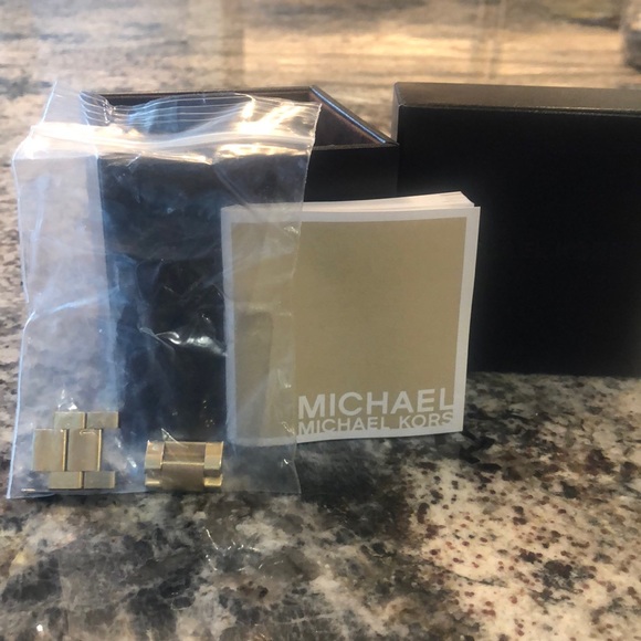 Michael Kors Blair Pave watch oversized